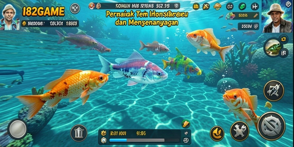 Screenshot gameplay Tembak Ikan yang menarik dan seru