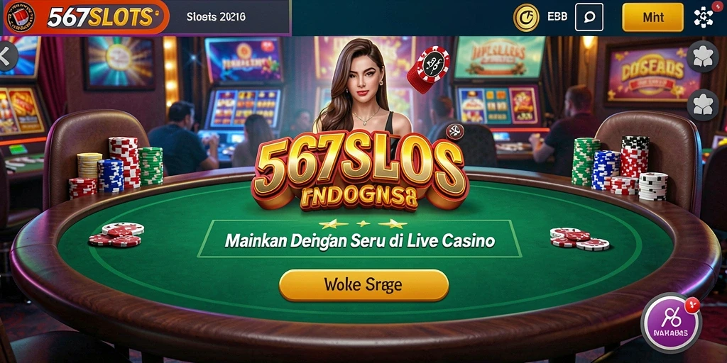 Tampilan gameplay menarik penuh aksi di 567SLOTS.