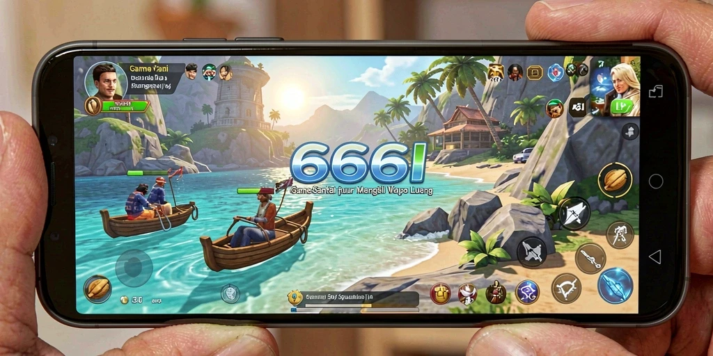 Tampilan gameplay seru dan menantang dalam 666I.