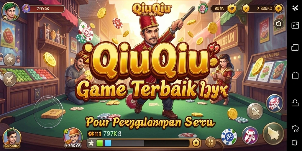 Screenshot gameplay 797K menampilkan momen seru QiuQiu.