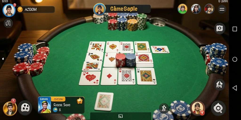 Tampilan gameplay seru A200M di dunia Gaple.