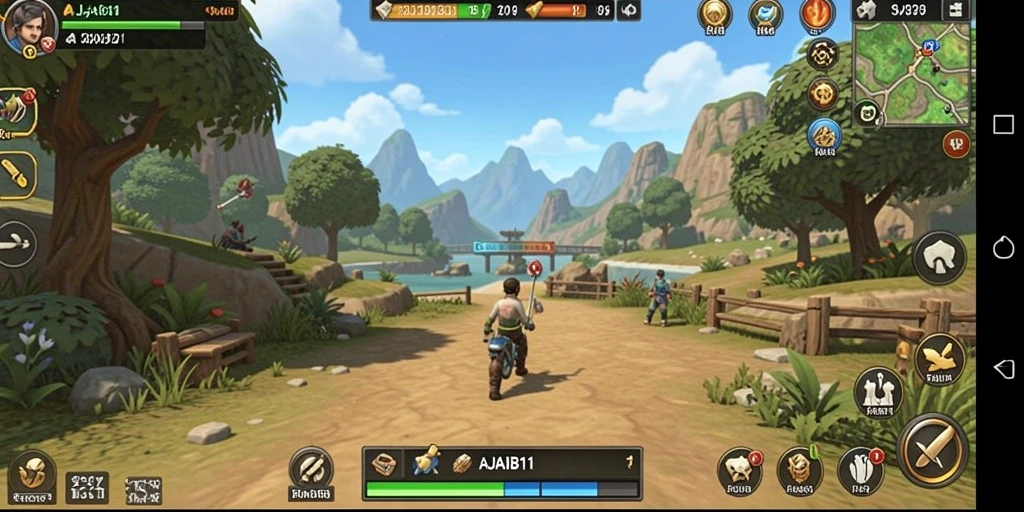 Screenshot AJAIB11 menampilkan aksi gameplay simulasi yang menyenangkan.