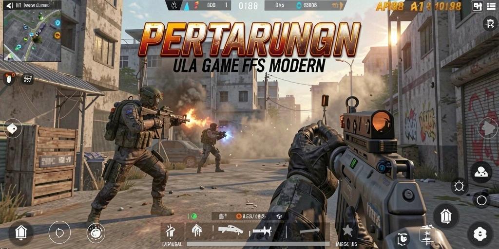 Tampilkan aksi menakjubkan dalam gameplay FPS API88.