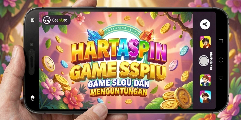 Screenshot gameplay HARTASPIN yang menampilkan keseruan bermain slot.