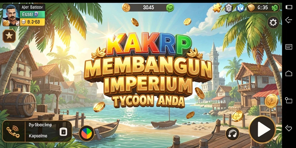 Tampilan gameplay KAKRP yang menarik dan strategis.
