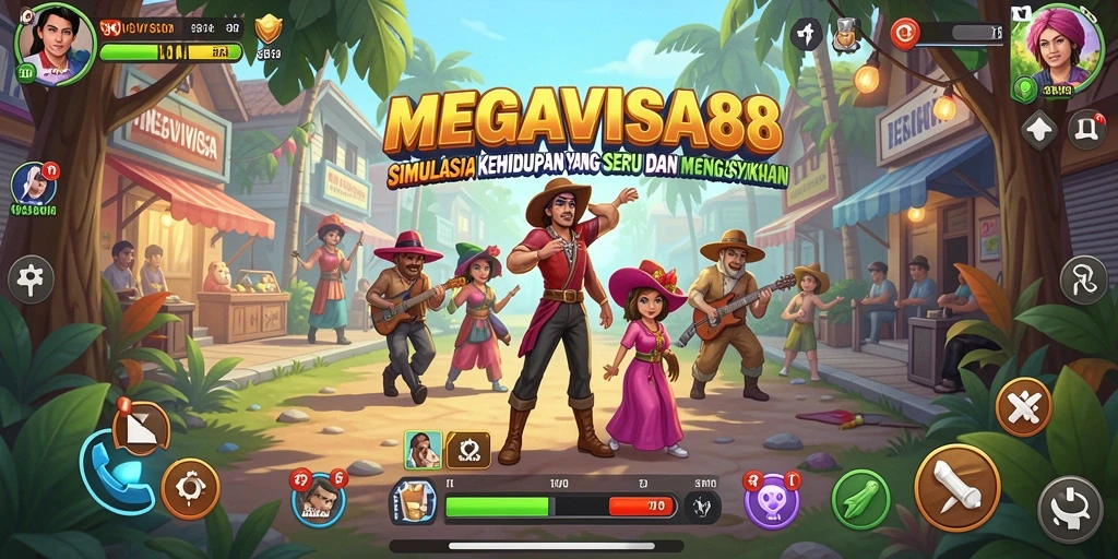 Tampilan gameplay MEGAVISA88 yang menarik dan interaktif.