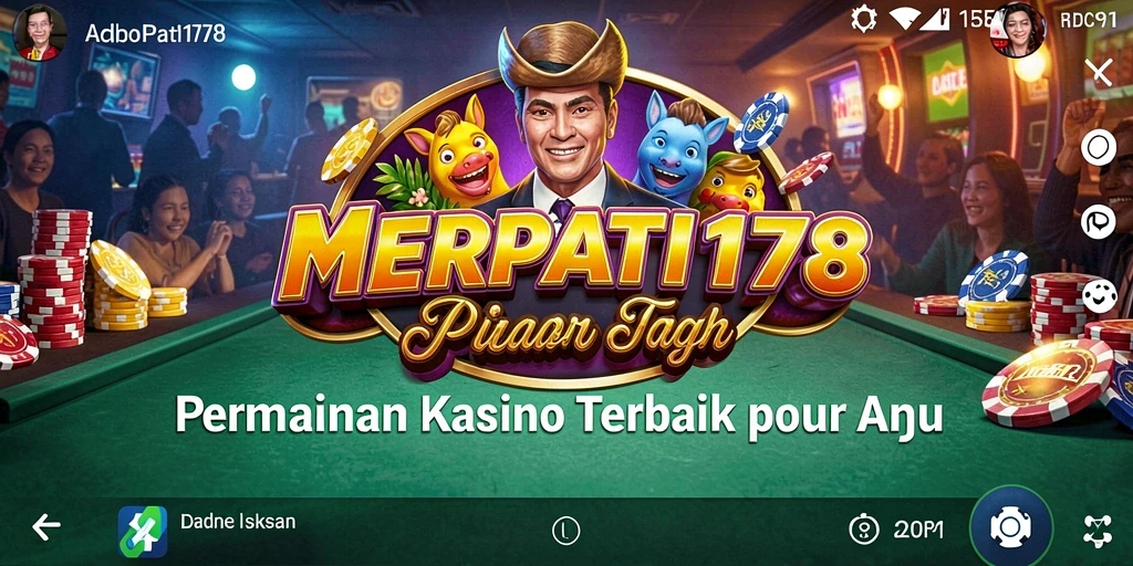 Tampilan gameplay menarik dari MERPATI178 yang menghadirkan pengalaman kasino.