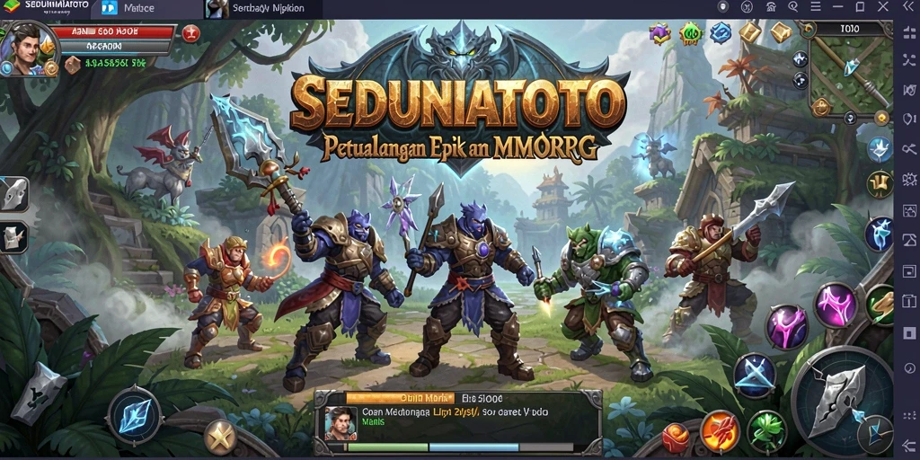 Gameplay seru di dalam dunia <strong>SEDUNIATOTO</strong> yang menantang.