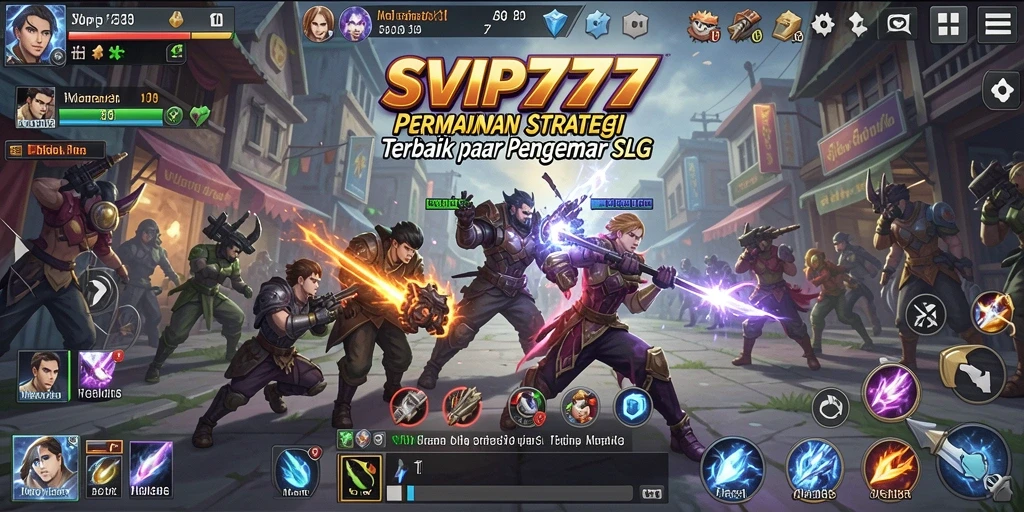 Tampilan gameplay strategis dalam SVIP777, seru dan menantang.