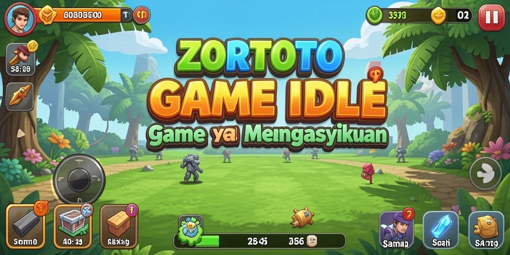Tampilan menarik dan gameplay menantang di ZORTOTO.